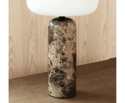 Northern Kin Bordslampa Brown Marble 40cm