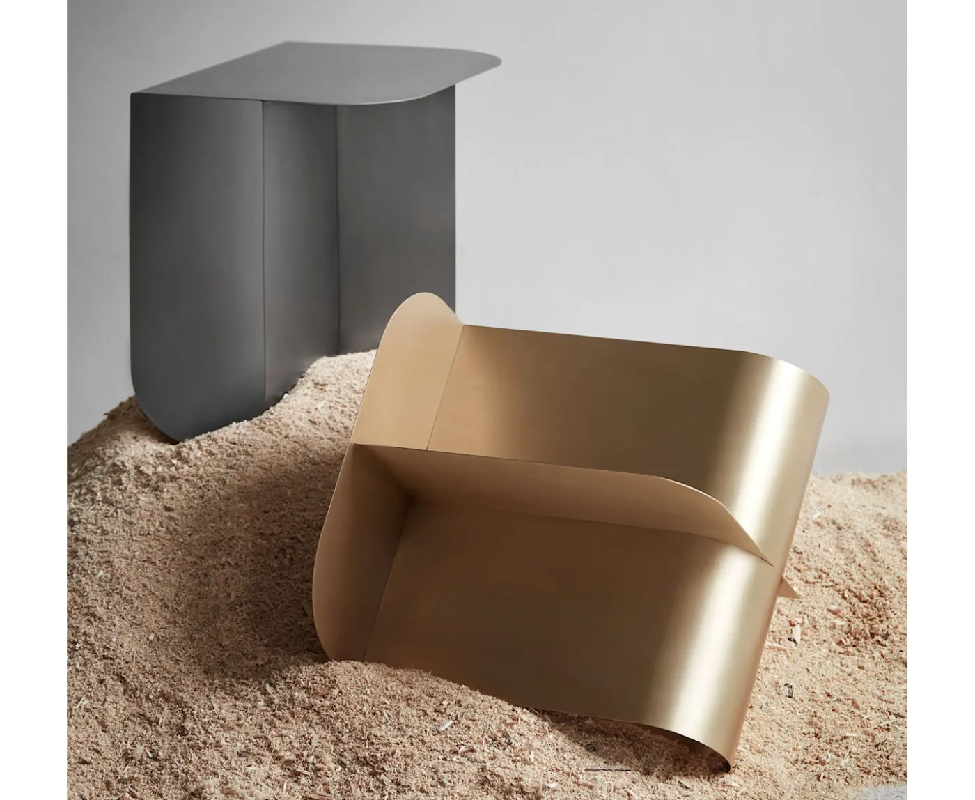 Northern Mass Sidobord Brass