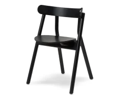 Northern Oaki Matstol Black Painted Oak