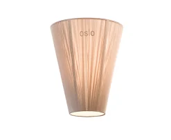 Northern Oslo Wood Golvlampa Skärm Beige