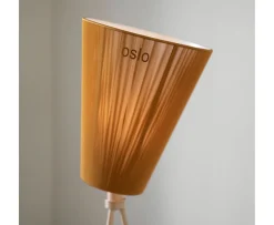 Northern Oslo Wood Golvlampa Skärm Caramel