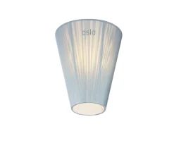 Northern Oslo Wood Golvlampa Skärm Light Blue