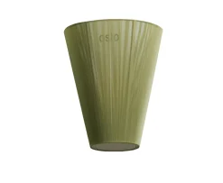 Northern Oslo Wood Golvlampa Skärm Olive Green