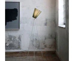 Northern Oslo Wood Golvlampa Skärm Olive Green