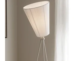 Northern Oslo Wood Golvlampa Skärm White