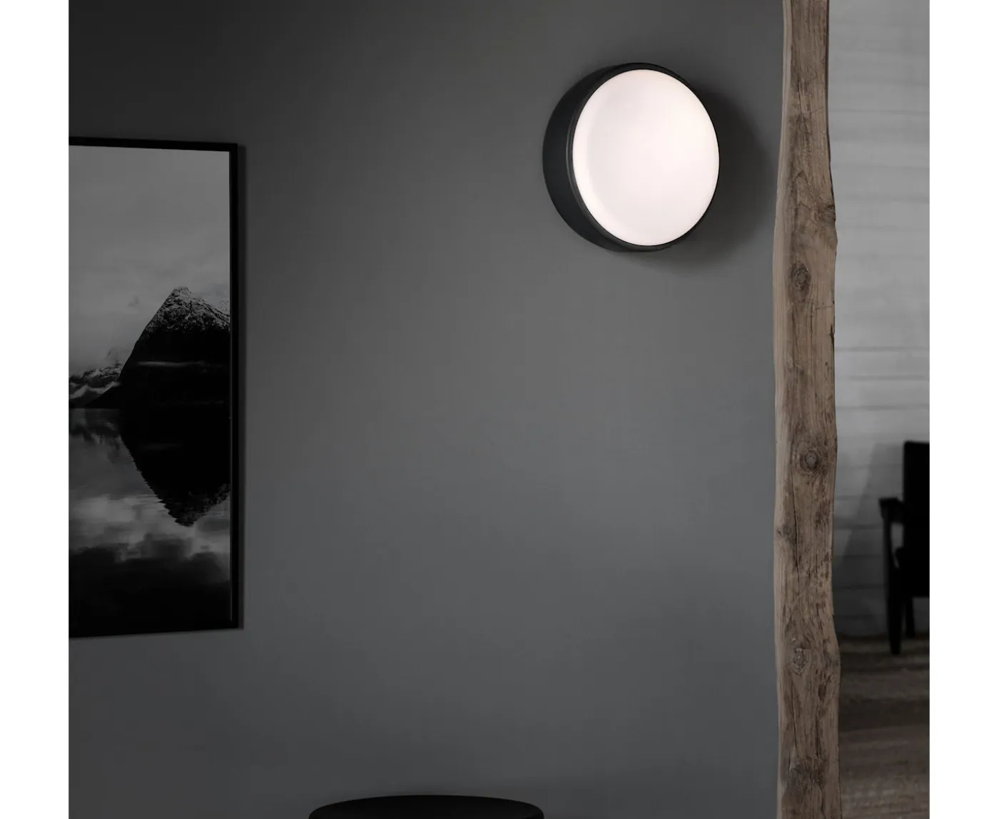 Northern Over Me Plafond Black Matt Ø30