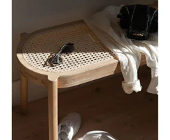 Northern Pal Bänk Light Oiled Oak/Light Mesh 80cm