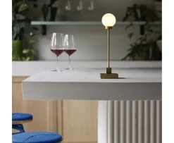Northern Snowball Bordslampa Portabel Brass