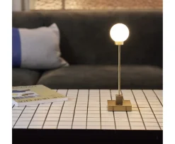 Northern Snowball Bordslampa Portabel Brass