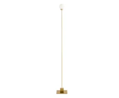 Northern Snowball Golvlampa Brass