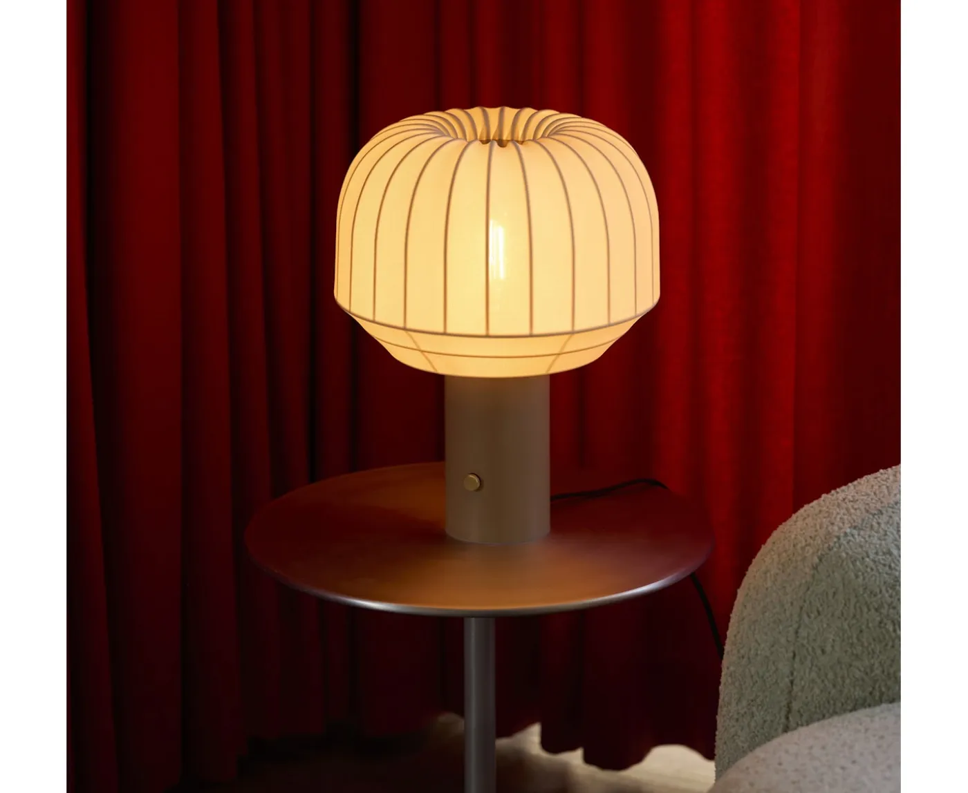 Northern Tradition Bordslampa Offwhite/Greige