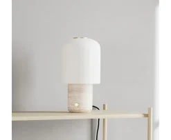 Novoform Tokyo Bordslampa Travertine