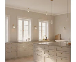 Nuura Anoli Spot Taklampa Nordic Gold/White