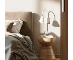 Nuura Anoli Spot Vägglampa Nordic Gold/White