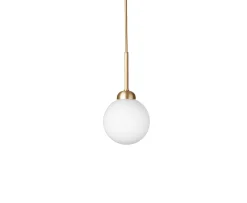 Nuura Apiales 1 Taklampa Brushed Brass/Opal