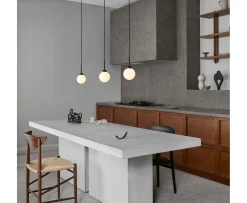 Nuura Apiales 1 Taklampa Satin Black/Opal