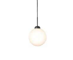 Nuura Apiales 1 Taklampa Satin Black/Opal Large