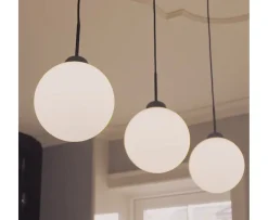 Nuura Apiales 1 Taklampa Satin Black/Opal Large