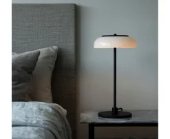 Nuura Blossi Bordslampa Black/Opal Small