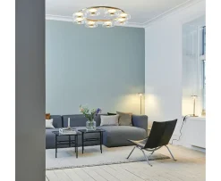 Nuura Blossi Bordslampa Nordic Gold/Clear Small