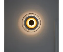 Nuura Blossi Vägglampa Nordic Gold/Clear Ø23