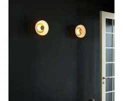 Nuura Blossi Vägglampa Nordic Gold/Opal Ø23