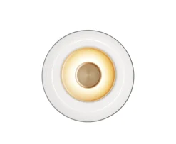 Nuura Blossi Vägglampa Nordic Gold/Opal Ø23