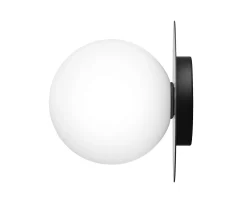 Nuura Liila 1 Vägg-/taklampa Black/Opal Large