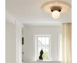Nuura Liila 1 Vägg-/taklampa Black/Opal Large