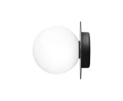 Nuura Liila 1 Vägg-/taklampa Black/Opal Medium
