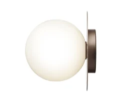 Nuura Liila 1 Vägg-/taklampa Dark Bronze/Opal Large