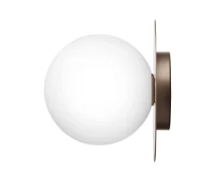 Nuura Liila 1 Vägg-/taklampa Dark Bronze/Opal Large