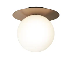 Nuura Liila 1 Vägg-/taklampa Dark Bronze/Opal Large