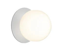 Nuura Liila 1 Vägg-/taklampa Light Silver/Opal Large