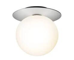 Nuura Liila 1 Vägg-/taklampa Light Silver/Opal Large