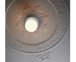 Nuura Liila 1 Vägg-/taklampa Light Silver/Opal Large