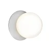 Nuura Liila 1 Vägg-/taklampa Light Silver/Opal Medium