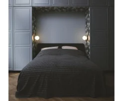 Nuura Liila 1 Vägg-/taklampa Light Silver/Opal Medium