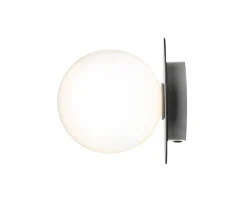 Nuura Liila 1 Vägg-/taklampa Light Silver/Opal Medium
