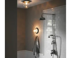 Nuura Liila 1 Vägg-/taklampa Light Silver/Optic Clear Medium