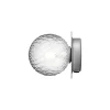 Nuura Liila 1 Vägg-/taklampa Light Silver/Optic Clear Small