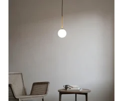 Nuura Miira 1 Taklampa Brass/Opal