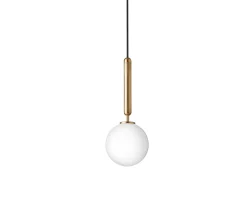 Nuura Miira 1 Taklampa Brass/Opal