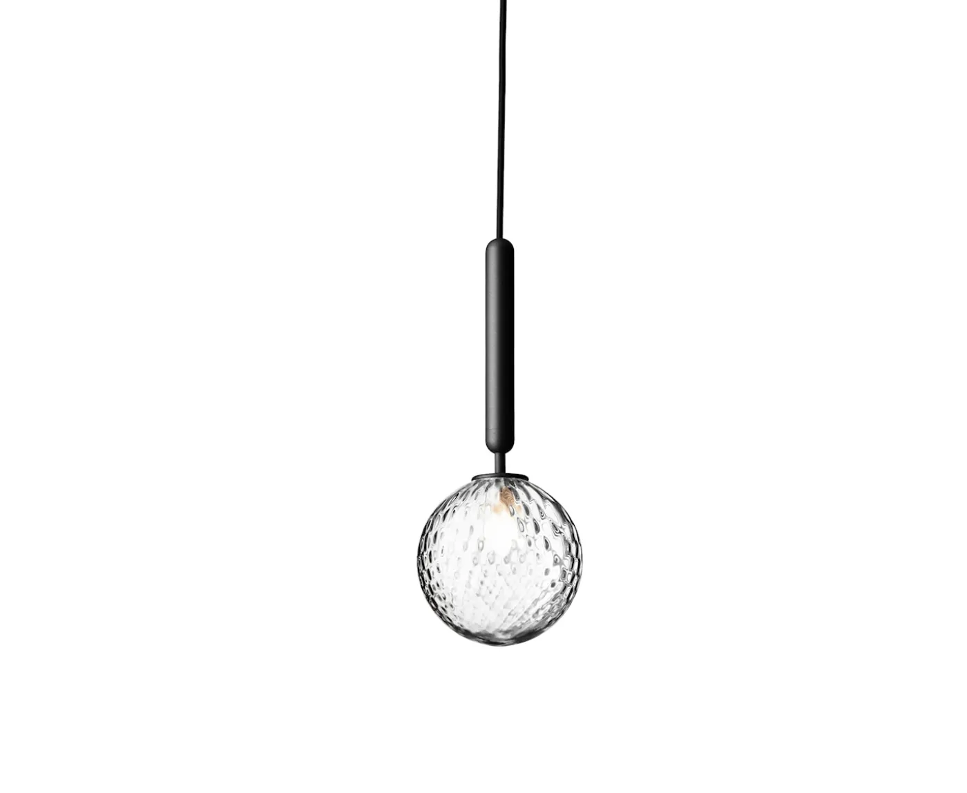 Nuura Miira 1 Taklampa Rock Grey/Optic Clear
