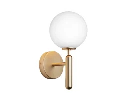 Nuura Miira Vägglampa Brass/Opal