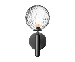 Nuura Miira Vägglampa Rock Grey/Optic Clear