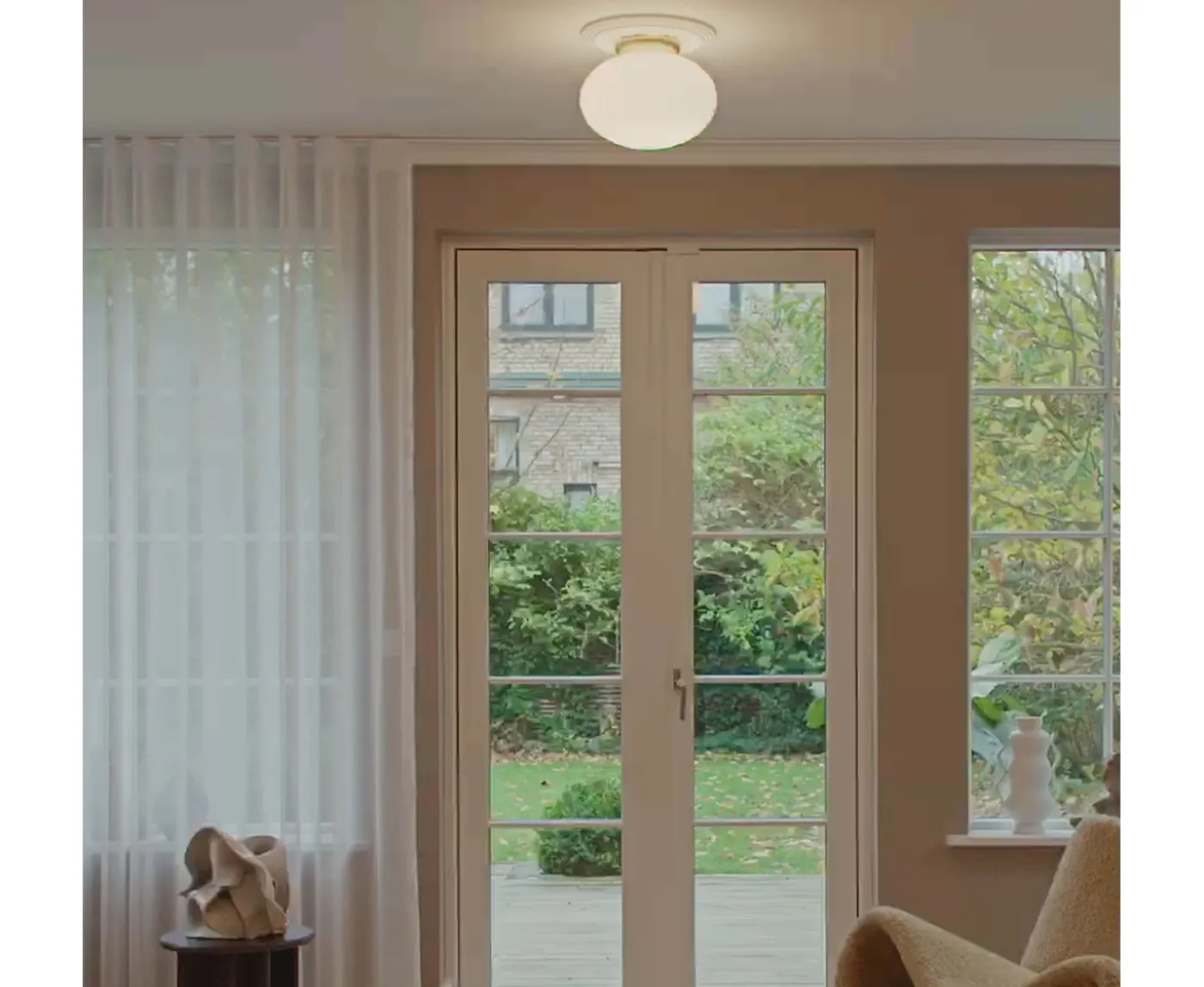 Nuura Rizzatto 301 Plafond Satin Brass/Opal