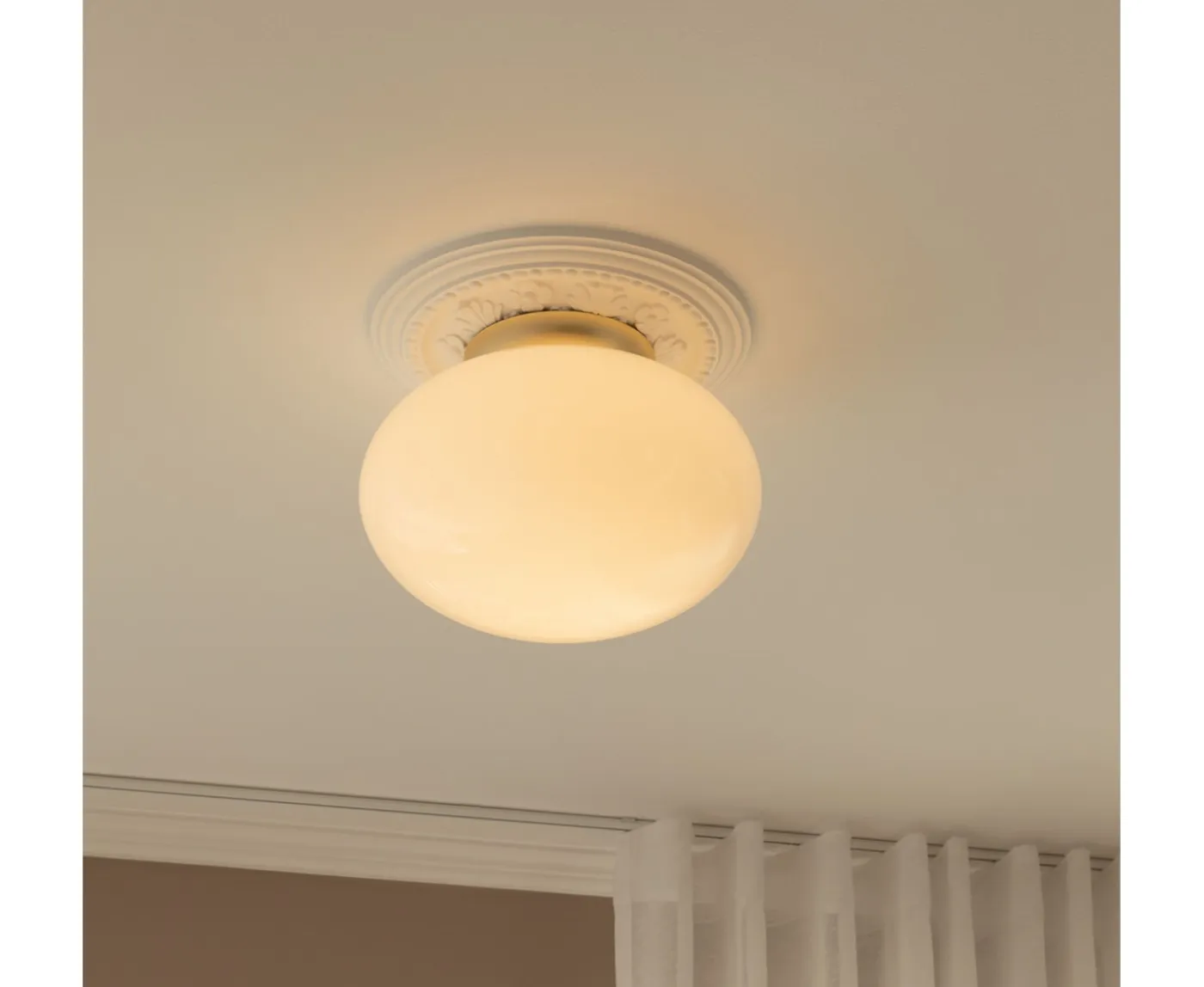 Nuura Rizzatto 301 Plafond Satin Brass/Opal