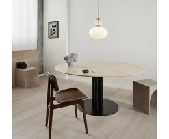 Nuura Rizzatto 32 Taklampa Satin Brass/Opal