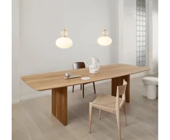 Nuura Rizzatto 32 Taklampa Satin Brass/Opal